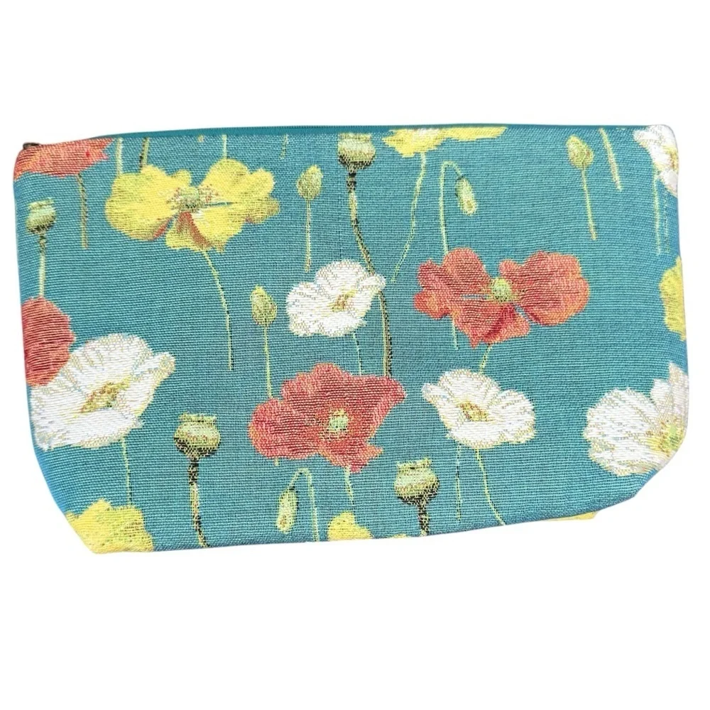 Belly Moden Poppy Fabric Cosmetic Bag